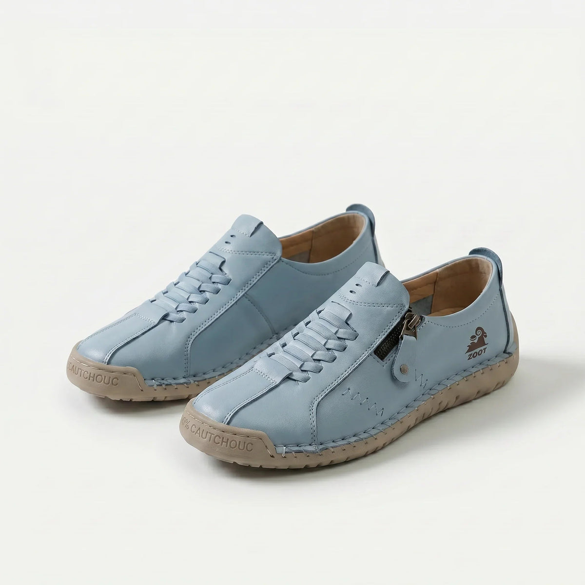 Willa — Retro Side-Zip Comfort Sneakers