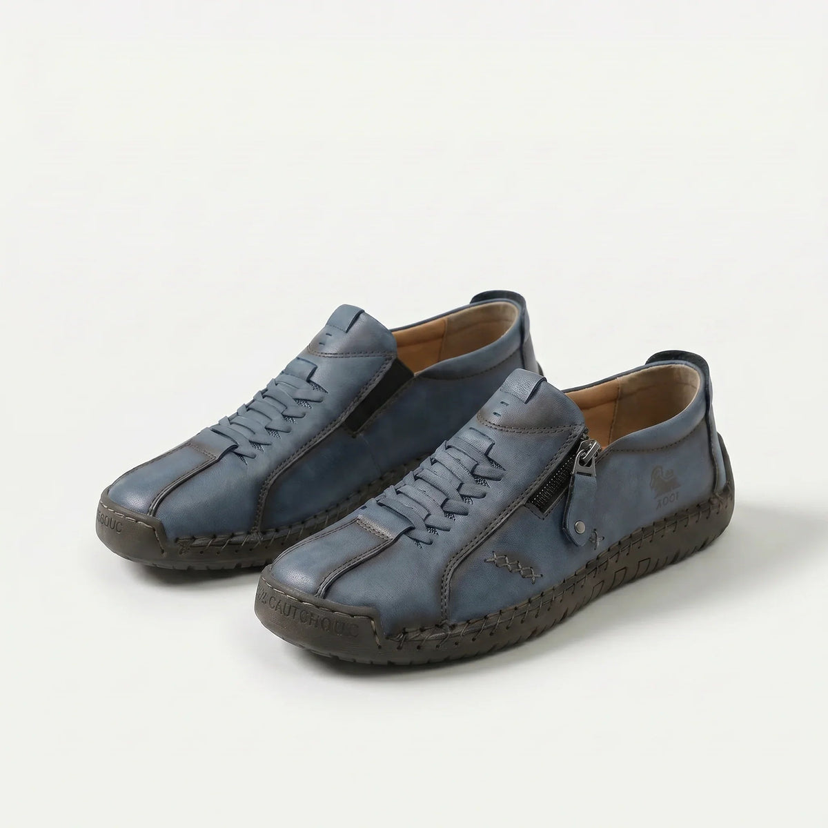 Willa — Retro Side-Zip Comfort Sneakers