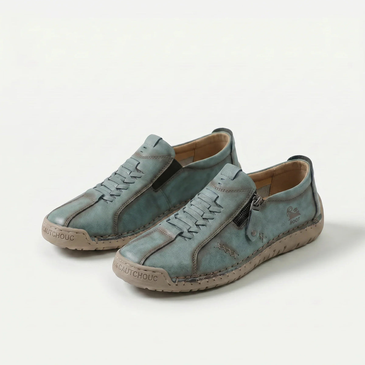 Willa — Retro Side-Zip Comfort Sneakers