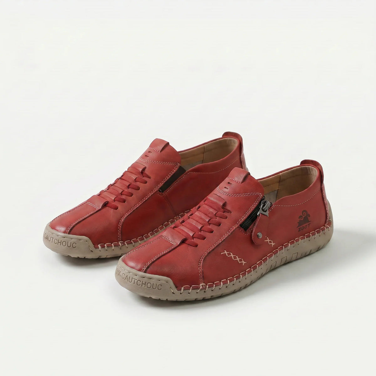 Willa — Retro Side-Zip Comfort Sneakers