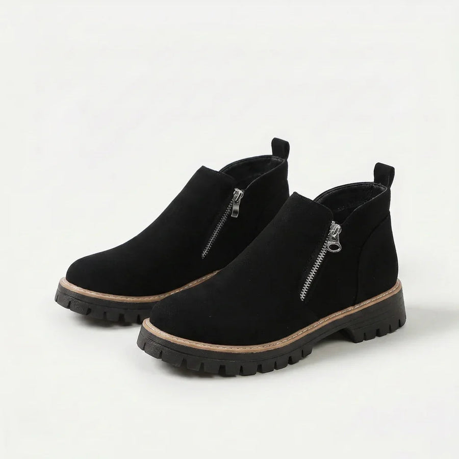Sylvie — Cushioned Platform Ankle Boots