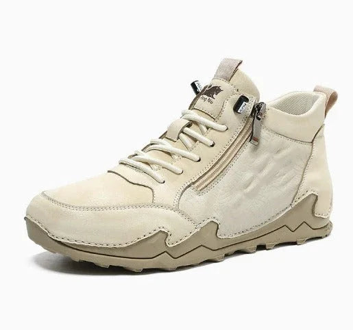 Wren — Mid-Top Side-Zip Sneakers