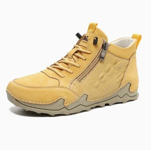 Wren — Mid-Top Side-Zip Sneakers