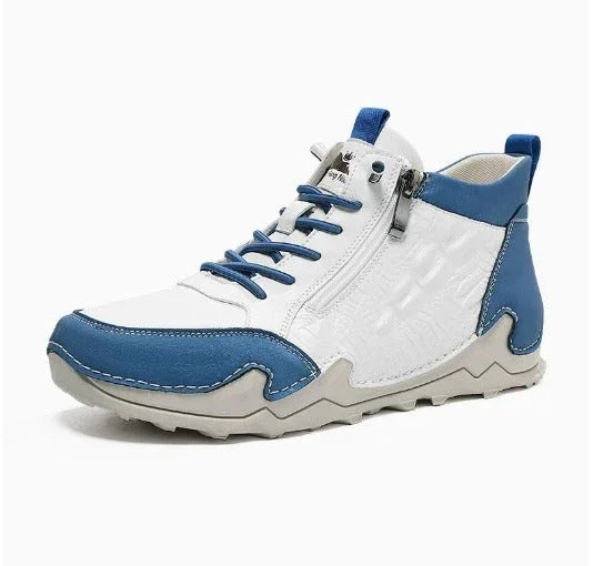 Wren — Mid-Top Side-Zip Sneakers
