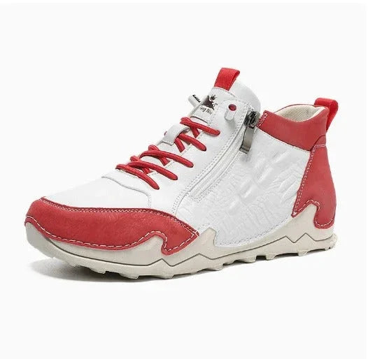 Wren — Mid-Top Side-Zip Sneakers