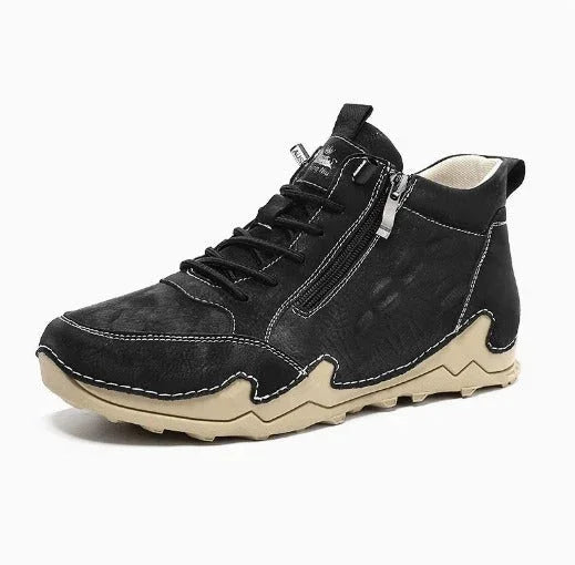 Wren — Mid-Top Side-Zip Sneakers