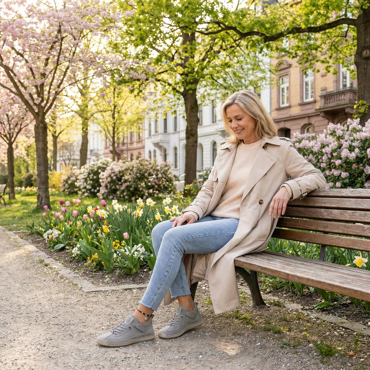 Marina — Slip-On Knit Comfort Sneakers