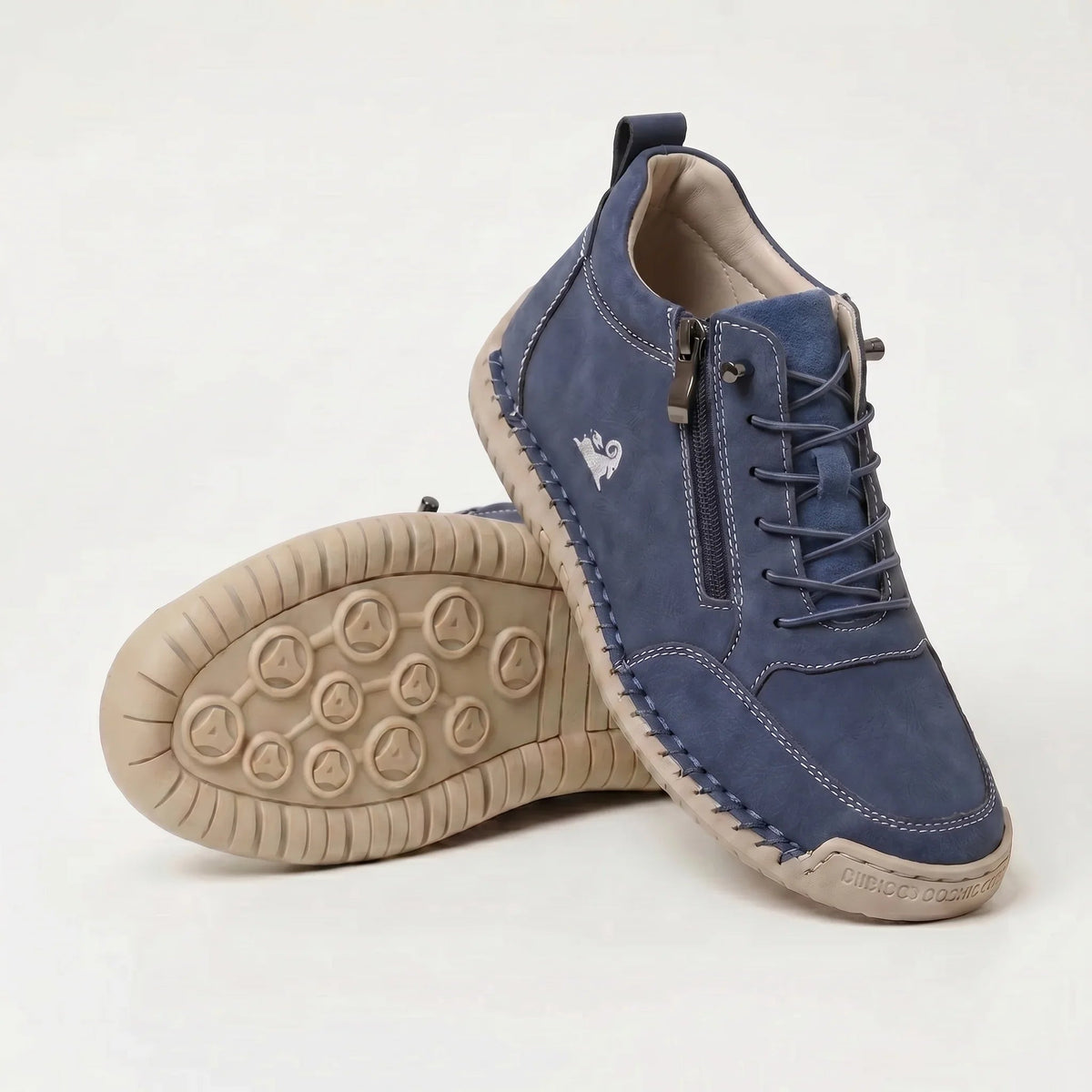 Noelle — Side-Zip Comfort Sneakers