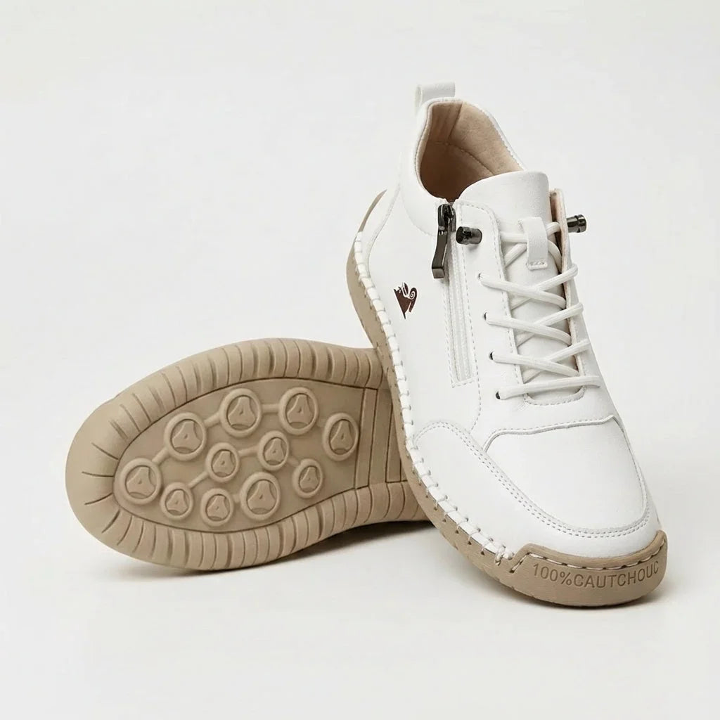 Noelle — Side-Zip Comfort Sneakers
