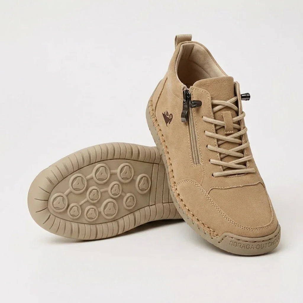 Noelle — Side-Zip Comfort Sneakers