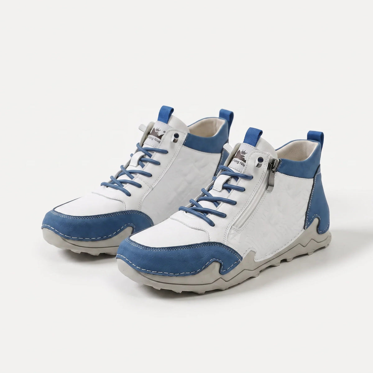 Wren — Mid-Top Side-Zip Sneakers