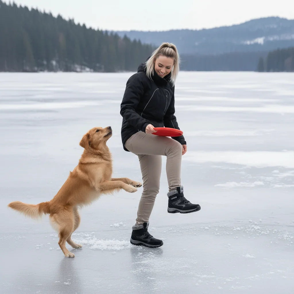 Odette — Waterproof Fleece-Lined Winter Boots